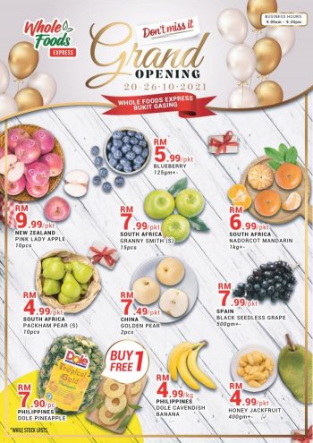 Whole-Fruits-Express-Opening-Promotion-at-Bukit-Gasing-1-350x495 - Promotions & Freebies Selangor Supermarket & Hypermarket 