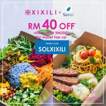 XIXILI-Savor-40-off-Promo-350x350 - Beverages Food , Restaurant & Pub Johor Kedah Kelantan Kuala Lumpur Melaka Negeri Sembilan Online Store Pahang Penang Perak Perlis Promotions & Freebies Putrajaya Sabah Sarawak Selangor Terengganu 