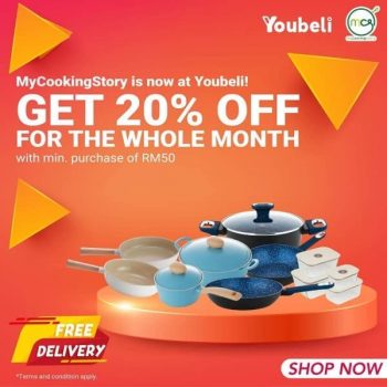 Youbeli-My-Cooking-Story-Promo-1-350x350 - Home & Garden & Tools Johor Kedah Kelantan Kitchenware Kuala Lumpur Melaka Negeri Sembilan Online Store Others Pahang Penang Perak Perlis Promotions & Freebies Putrajaya Sabah Sarawak Selangor Terengganu 