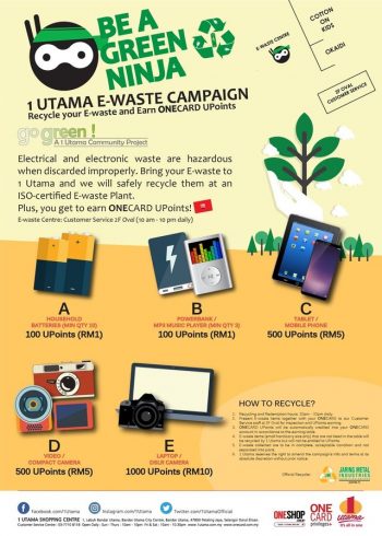 1-Utama-E-Waste-Campaign-350x490 - Events & Fairs Others Selangor 