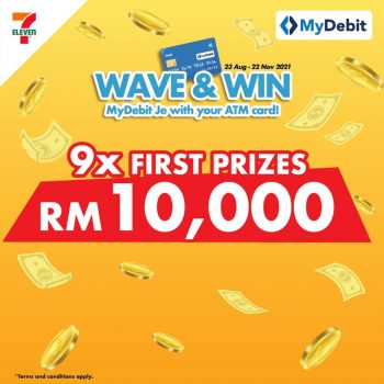 7-Eleven-MyDebit-Wave-Win-Contest-2-350x350 - Events & Fairs Johor Kedah Kelantan Kuala Lumpur Melaka Negeri Sembilan Pahang Penang Perak Perlis Putrajaya Sabah Sarawak Selangor Supermarket & Hypermarket Terengganu 