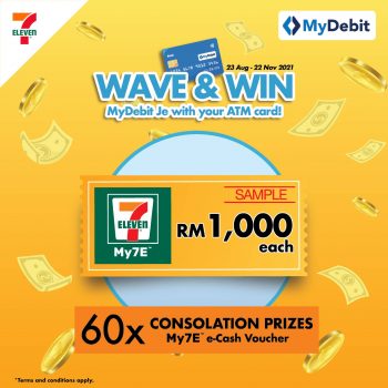 7-Eleven-MyDebit-Wave-Win-Contest-5-350x350 - Events & Fairs Johor Kedah Kelantan Kuala Lumpur Melaka Negeri Sembilan Pahang Penang Perak Perlis Putrajaya Sabah Sarawak Selangor Supermarket & Hypermarket Terengganu 