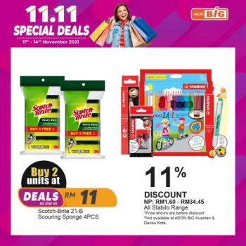AEON-BiG-11.11-Promotion-1-350x350 - Johor Kedah Kelantan Kuala Lumpur Melaka Negeri Sembilan Pahang Penang Perak Perlis Promotions & Freebies Putrajaya Sabah Sarawak Selangor Supermarket & Hypermarket Terengganu 