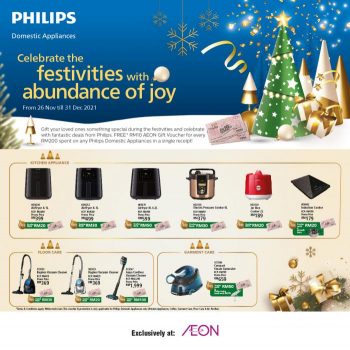 AEON-Philips-Christmas-Promotion-350x350 - Electronics & Computers Home Appliances Johor Kedah Kelantan Kitchen Appliances Kuala Lumpur Melaka Negeri Sembilan Pahang Penang Perak Perlis Promotions & Freebies Putrajaya Sabah Sarawak Selangor Supermarket & Hypermarket Terengganu 