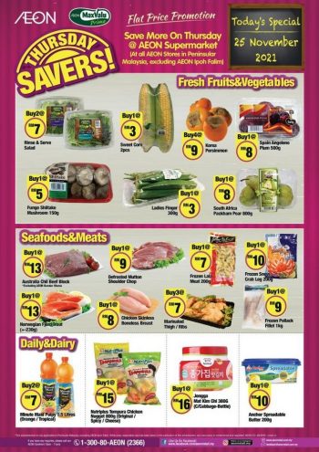 AEON-Supermarket-Thursday-Savers-Promotion-350x495 - Johor Kedah Kelantan Kuala Lumpur Melaka Negeri Sembilan Pahang Penang Perak Perlis Promotions & Freebies Putrajaya Sabah Sarawak Selangor Supermarket & Hypermarket Terengganu 