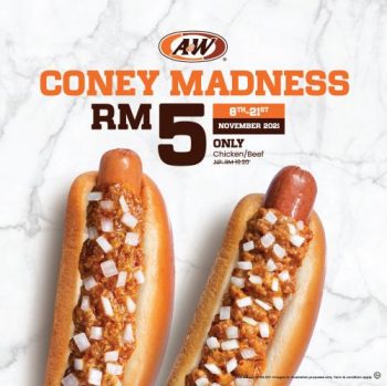 AW-Coney-Madness-Coney-at-RM5-Promotion-350x349 - Beverages Food , Restaurant & Pub Johor Kedah Kelantan Kuala Lumpur Melaka Negeri Sembilan Pahang Penang Perak Perlis Promotions & Freebies Putrajaya Sabah Sarawak Selangor Terengganu 