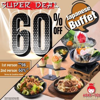 Aoki-tei-Japanese-Restaurant-Super-Deal-350x350 - Beverages Buffet Food , Restaurant & Pub Promotions & Freebies Selangor 