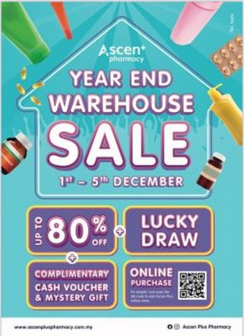 Ascen-Year-End-Warehouse-Sale-350x482 - Beauty & Health Health Supplements Johor Kedah Kelantan Kuala Lumpur Melaka Negeri Sembilan Online Store Pahang Penang Perak Perlis Personal Care Putrajaya Sabah Sarawak Selangor Terengganu Warehouse Sale & Clearance in Malaysia 