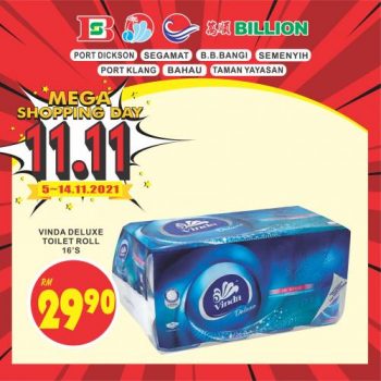 BILLION-11.11-Mega-Shopping-Day-Sale-18-350x350 - Johor Malaysia Sales Negeri Sembilan Selangor Supermarket & Hypermarket 