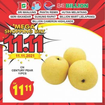 BILLION-11.11-Promotion-at-Perak-Region-3-350x350 - Perak Promotions & Freebies Supermarket & Hypermarket 