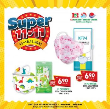 BILLION-Pantai-Timor-11.11-Promotion-19-350x349 - Johor Kedah Kelantan Kuala Lumpur Melaka Negeri Sembilan Pahang Penang Perak Perlis Promotions & Freebies Putrajaya Sabah Sarawak Selangor Supermarket & Hypermarket Terengganu 
