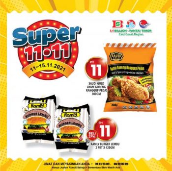 BILLION-Pantai-Timor-11.11-Promotion-3-350x349 - Johor Kedah Kelantan Kuala Lumpur Melaka Negeri Sembilan Pahang Penang Perak Perlis Promotions & Freebies Putrajaya Sabah Sarawak Selangor Supermarket & Hypermarket Terengganu 