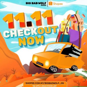 Big-Bad-Wolf-Books-11.11-Sale-on-Shopee-350x350 - Books & Magazines Johor Kedah Kelantan Kuala Lumpur Malaysia Sales Melaka Negeri Sembilan Pahang Penang Perak Perlis Putrajaya Sabah Sarawak Selangor Stationery Terengganu 