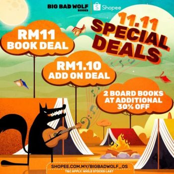 Big-Bad-Wolf-Books-11.11-Special-Deal-350x350 - Books & Magazines Johor Kedah Kelantan Kuala Lumpur Melaka Negeri Sembilan Online Store Pahang Penang Perak Perlis Promotions & Freebies Putrajaya Sabah Sarawak Selangor Stationery Terengganu 