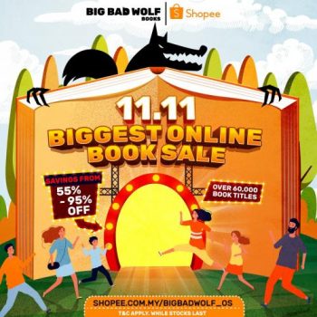 Big-Bad-Wolf-Books-Shopee-11.11-Sale-350x350 - Books & Magazines Johor Kedah Kelantan Kuala Lumpur Malaysia Sales Melaka Negeri Sembilan Online Store Pahang Penang Perak Perlis Putrajaya Sabah Sarawak Selangor Stationery Terengganu 