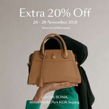 Bonia-Black-Friday-Sale-at-Mitsui-Outlet-Park-350x350 - Bags Fashion Accessories Fashion Lifestyle & Department Store Malaysia Sales Selangor 