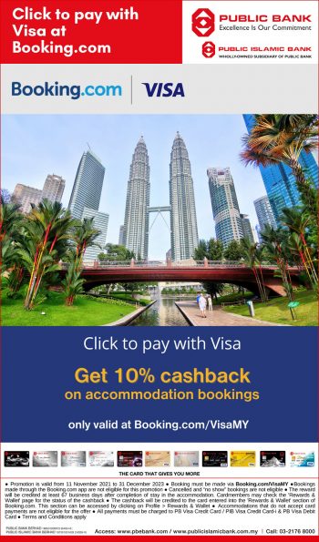 Booking.com-PB-Visa-Privileges-Deal-350x595 - Bank & Finance Johor Kedah Kelantan Kuala Lumpur Melaka Negeri Sembilan Online Store Others Pahang Penang Perak Perlis Promotions & Freebies Public Bank Putrajaya Sabah Sarawak Selangor Terengganu 