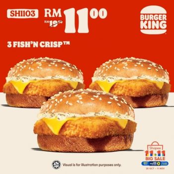 Burger-King-11.11-ShopeePay-Vouchers-Promo-10-350x350 - Beverages Burger Food , Restaurant & Pub Johor Kedah Kelantan Kuala Lumpur Melaka Negeri Sembilan Pahang Penang Perak Perlis Promotions & Freebies Putrajaya Sabah Sarawak Selangor Terengganu 