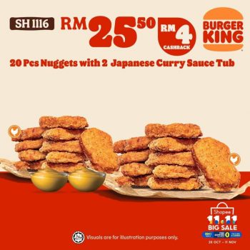 Burger-King-11.11-ShopeePay-Vouchers-Promo-9-350x350 - Beverages Burger Food , Restaurant & Pub Johor Kedah Kelantan Kuala Lumpur Melaka Negeri Sembilan Pahang Penang Perak Perlis Promotions & Freebies Putrajaya Sabah Sarawak Selangor Terengganu 