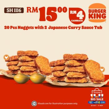 Burger-King-11.11-Special-Deal-2-350x350 - Beverages Burger Fast Food Food , Restaurant & Pub Johor Kedah Kelantan Kuala Lumpur Melaka Negeri Sembilan Pahang Penang Perak Perlis Promotions & Freebies Putrajaya Sabah Sarawak Selangor Terengganu 