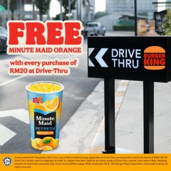 Burger-King-Drive-Thru-VIP-Free-Minute-Maid-Orange-Promotion-350x350 - Beverages Burger Food , Restaurant & Pub Johor Kedah Kelantan Kuala Lumpur Melaka Negeri Sembilan Pahang Penang Perak Perlis Promotions & Freebies Putrajaya Sabah Sarawak Selangor Terengganu 