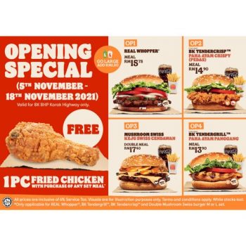 Burger-King-Opening-Promo-at-Karak-Highway-2-350x350 - Beverages Burger Fast Food Food , Restaurant & Pub Promotions & Freebies Selangor 