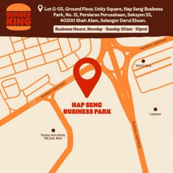 Burger-King-Opening-Promotion-at-Hap-Seng-Business-Park-3-350x350 - Beverages Burger Food , Restaurant & Pub Promotions & Freebies Selangor 