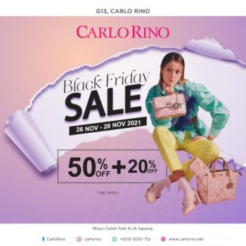 Carlo-Rino-Black-Friday-Sale-at-Mitsui-Outlet-Park-350x350 - Bags Fashion Lifestyle & Department Store Malaysia Sales Selangor 