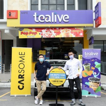 Carsome-Offers-Free-Car-Inspections-at-Tealive-350x350 - Beverages Food , Restaurant & Pub Johor Kedah Kelantan Kuala Lumpur Melaka Negeri Sembilan Pahang Penang Perak Perlis Promotions & Freebies Putrajaya Sabah Sarawak Selangor Terengganu 