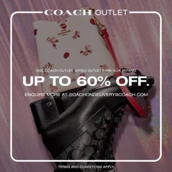 Coach-Weekend-Sale-at-Mitsui-Outlet-Park-3-350x350 - Bags Fashion Accessories Fashion Lifestyle & Department Store Selangor 