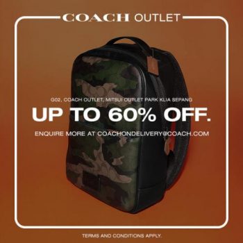 Coach-Weekend-Sale-at-Mitsui-Outlet-Park-4-350x350 - Bags Fashion Accessories Fashion Lifestyle & Department Store Selangor 