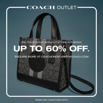Coach-Weekend-Sale-at-Mitsui-Outlet-Park-5-350x350 - Bags Fashion Accessories Fashion Lifestyle & Department Store Selangor 