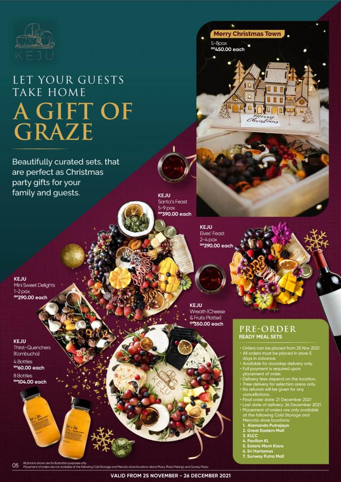 11 Nov26 Dec 2021 Cold Storage Christmas Promotion Catalogue