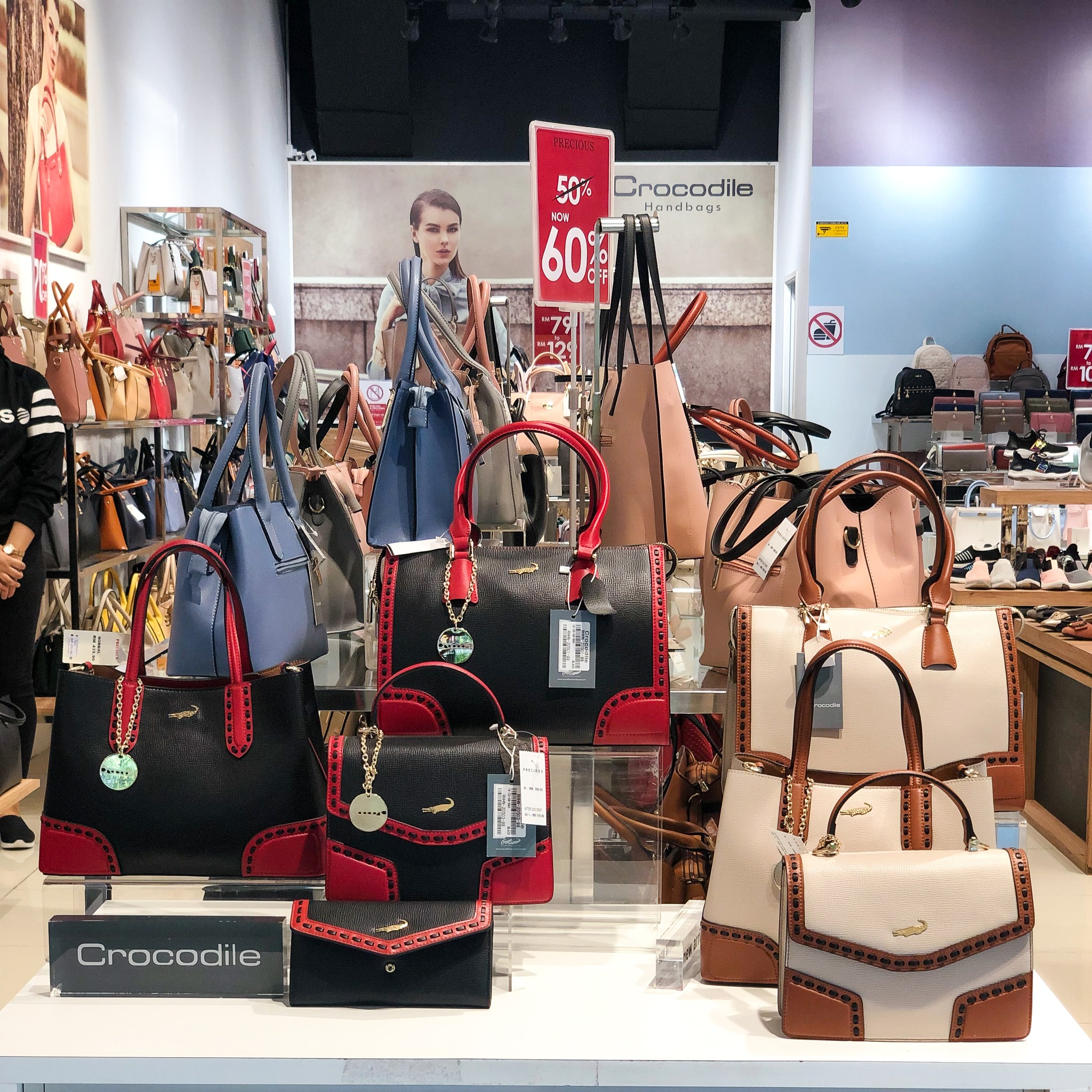 Crocodile brand handbag malaysia hotsell