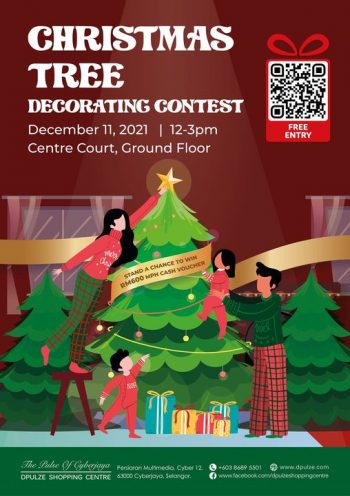 DPULZE-Shopping-Centre-Christmas-Tree-Decorating-Contest-350x496 - Events & Fairs Others Selangor 