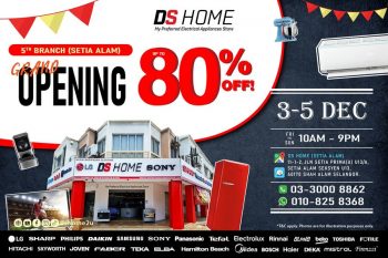 DS-HOME-Grand-Opening-350x233 - Electronics & Computers Home Appliances Kitchen Appliances Malaysia Sales Selangor 
