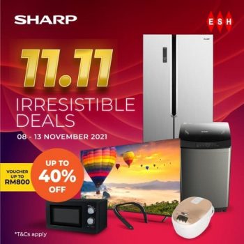 ESH-Electrical-Sharp-11.11-Deal-350x350 - Electronics & Computers Home Appliances Johor Kedah Kelantan Kitchen Appliances Kuala Lumpur Melaka Negeri Sembilan Online Store Pahang Penang Perak Perlis Promotions & Freebies Putrajaya Sabah Sarawak Selangor Terengganu 