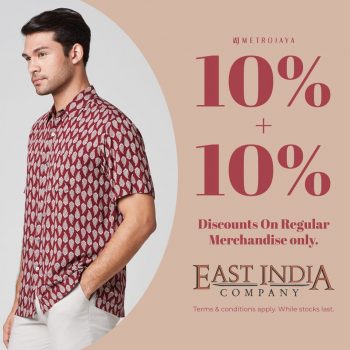 East-India-Company-Special-Deal-at-Metrojaya-1-1-350x350 - Apparels Fashion Accessories Fashion Lifestyle & Department Store Johor Kedah Kelantan Kuala Lumpur Melaka Negeri Sembilan Pahang Penang Perak Perlis Promotions & Freebies Putrajaya Sabah Sarawak Selangor Terengganu 