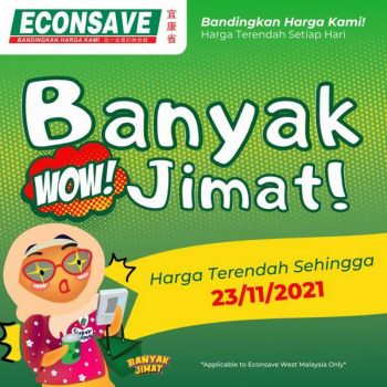 Econsave-Banyak-Jimat-Promotion-350x350 - Johor Kedah Kelantan Kuala Lumpur Melaka Negeri Sembilan Pahang Penang Perak Perlis Promotions & Freebies Putrajaya Selangor Supermarket & Hypermarket Terengganu 