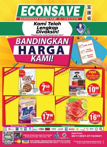 Econsave-Harga-Terendah-Promotion-Catalogue-350x478 - Johor Kedah Kelantan Kuala Lumpur Melaka Negeri Sembilan Pahang Penang Perak Perlis Promotions & Freebies Putrajaya Sabah Sarawak Selangor Supermarket & Hypermarket Terengganu 