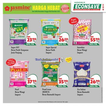 Econsave-Jasmine-Rice-Promotion-350x350 - Johor Kedah Kelantan Kuala Lumpur Melaka Negeri Sembilan Pahang Penang Perak Promotions & Freebies Putrajaya Selangor Supermarket & Hypermarket Terengganu 