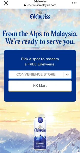 Edelweiss-Free-Beers-Giveaway-3-325x625 - Beverages Food , Restaurant & Pub Johor Kedah Kelantan Kuala Lumpur Melaka Negeri Sembilan Online Store Pahang Penang Perak Perlis Promotions & Freebies Putrajaya Sabah Sarawak Selangor Terengganu 