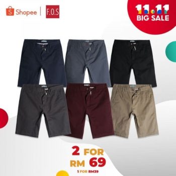 F.O.S-11.11-Big-Sale-on-Shopee-350x350 - Apparels Fashion Accessories Fashion Lifestyle & Department Store Johor Kedah Kelantan Kuala Lumpur Malaysia Sales Melaka Negeri Sembilan Pahang Penang Perak Perlis Putrajaya Sabah Sarawak Selangor Terengganu 