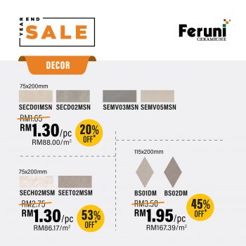 Feruni-Ceramiche-Year-End-Sale-10-350x350 - Beddings Flooring Furniture Home & Garden & Tools Home Decor Johor Kedah Kelantan Kuala Lumpur Malaysia Sales Melaka Negeri Sembilan Online Store Pahang Penang Perak Perlis Putrajaya Sabah Sarawak Selangor Terengganu 