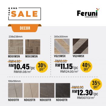 Feruni-Ceramiche-Year-End-Sale-14-350x350 - Beddings Flooring Furniture Home & Garden & Tools Home Decor Johor Kedah Kelantan Kuala Lumpur Malaysia Sales Melaka Negeri Sembilan Online Store Pahang Penang Perak Perlis Putrajaya Sabah Sarawak Selangor Terengganu 