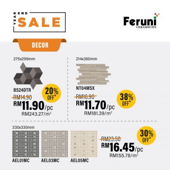 Feruni-Ceramiche-Year-End-Sale-15-350x350 - Beddings Flooring Furniture Home & Garden & Tools Home Decor Johor Kedah Kelantan Kuala Lumpur Malaysia Sales Melaka Negeri Sembilan Online Store Pahang Penang Perak Perlis Putrajaya Sabah Sarawak Selangor Terengganu 