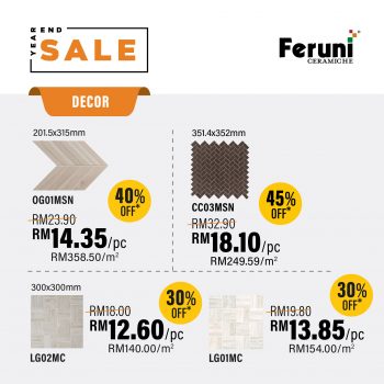 Feruni-Ceramiche-Year-End-Sale-16-350x350 - Beddings Flooring Furniture Home & Garden & Tools Home Decor Johor Kedah Kelantan Kuala Lumpur Malaysia Sales Melaka Negeri Sembilan Online Store Pahang Penang Perak Perlis Putrajaya Sabah Sarawak Selangor Terengganu 