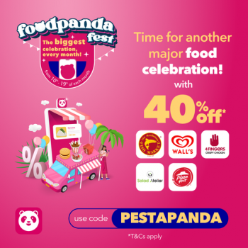 Foodpanda-Food-Fest-Deal-350x350 - Beverages Food , Restaurant & Pub Johor Kedah Kelantan Kuala Lumpur Melaka Negeri Sembilan Online Store Pahang Penang Perak Perlis Promotions & Freebies Putrajaya Sabah Sarawak Selangor Terengganu 