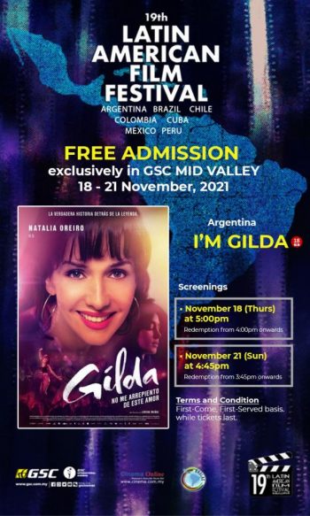 GSC-Latin-American-Film-Festival-Free-Screening-Promotion-350x583 - Cinemas Kuala Lumpur Movie & Music & Games Promotions & Freebies Selangor 