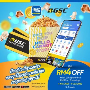 GSC-Special-Deal-with-Touch-N-Go-350x350 - Cinemas Johor Kedah Kelantan Kuala Lumpur Melaka Movie & Music & Games Negeri Sembilan Pahang Penang Perak Perlis Promotions & Freebies Putrajaya Sabah Sarawak Selangor Terengganu 